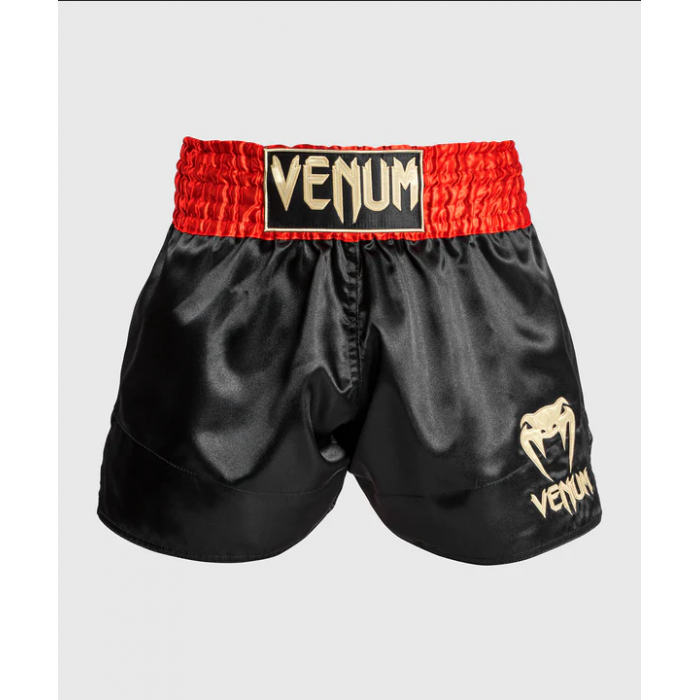 Муай Тай Шорти - Venum Classic Muay Thaï Short Red/Black/Gold​